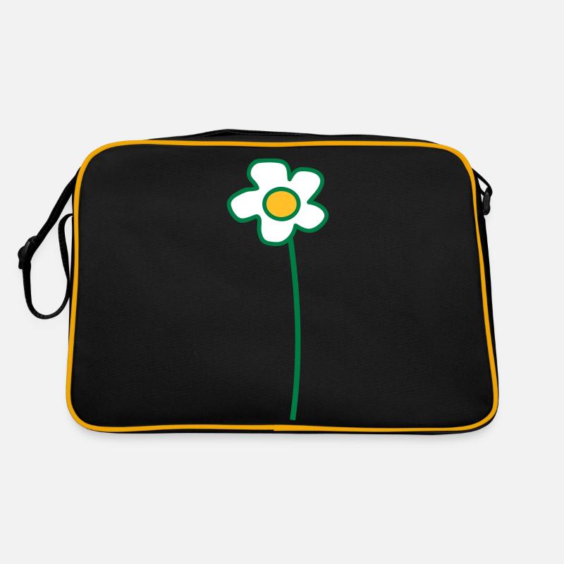 Marguerites blanches Fleur Printemps Été Fleurs Sac Retro