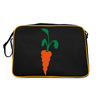 Carotte carotte - Sac Retro - noir/or - Dos