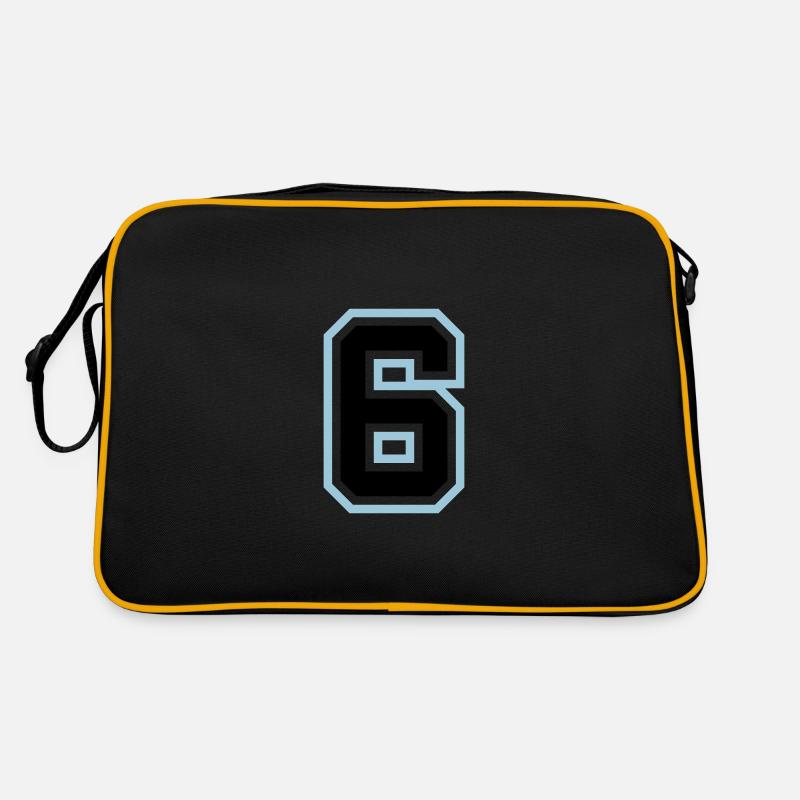 Symbole à 6 chiffres Sac Retro
