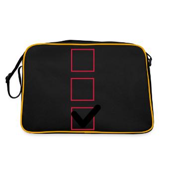 case cocher - Sac Retro - noir/or - Dos
