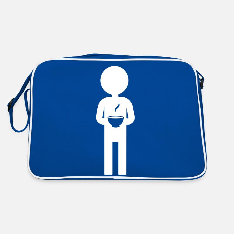 Boire du café Sac Retro