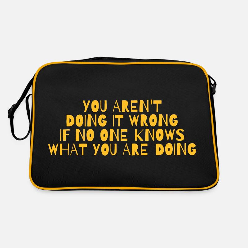 VOUS NE LE FAITES PAS MAL Sac Retro