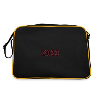 Numéro de l’année 2023 - Sac Retro - noir/or - Dos