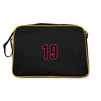 19 Number Years Jersey - Retro Bag - black/gold - Back