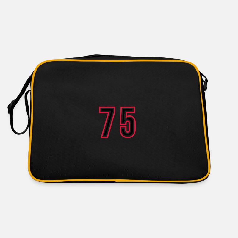 Maillot 75 Nombre d’années Sac Retro