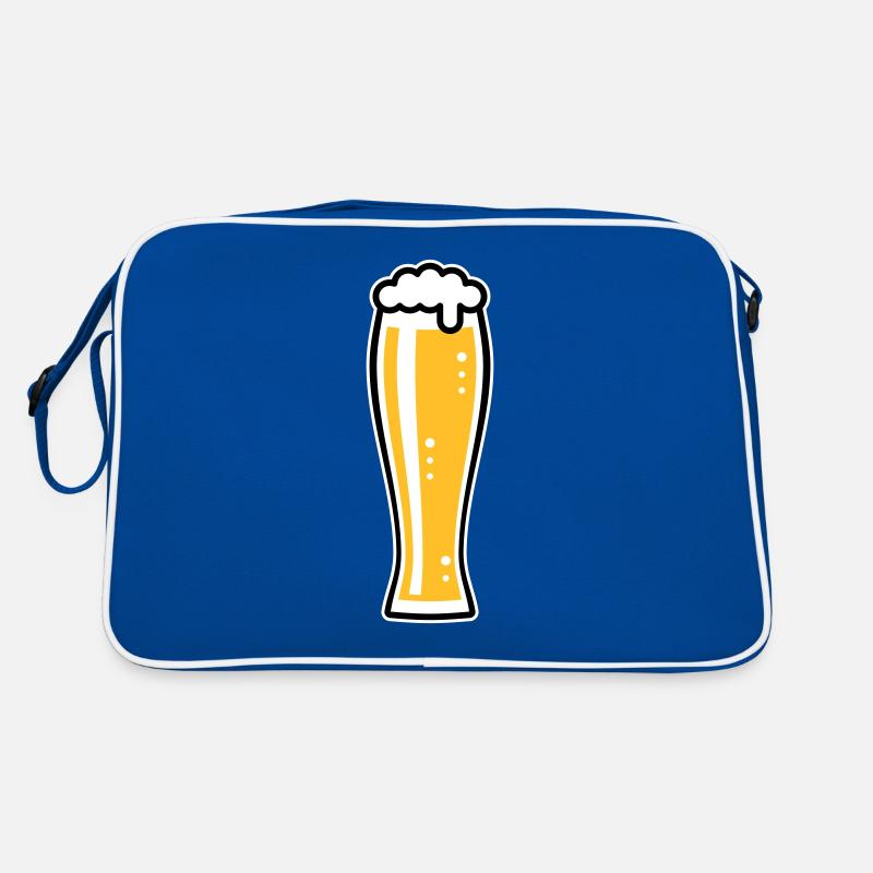 Weißbierglas (Bier / Weizenglas / Bierglas / 3C) Retro Tasche