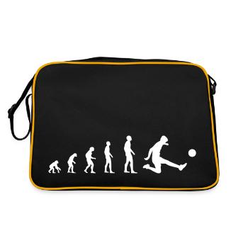 Football - Evolution - Retro Bag - black/gold - Back