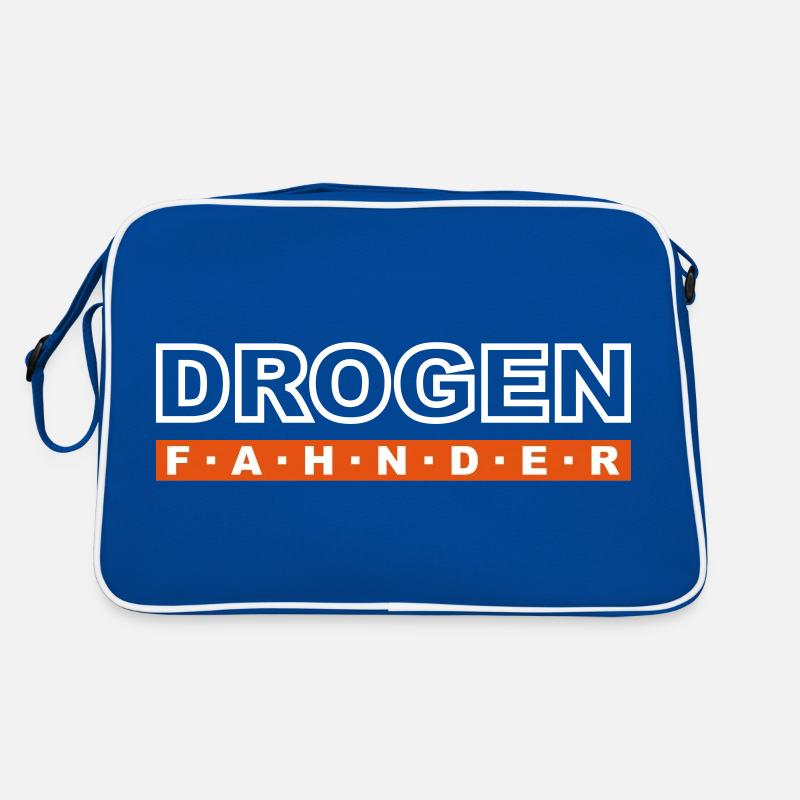 Drogenfahnder Retro Tasche