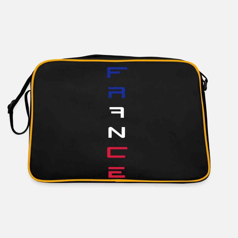 France Logo Retro Tasche