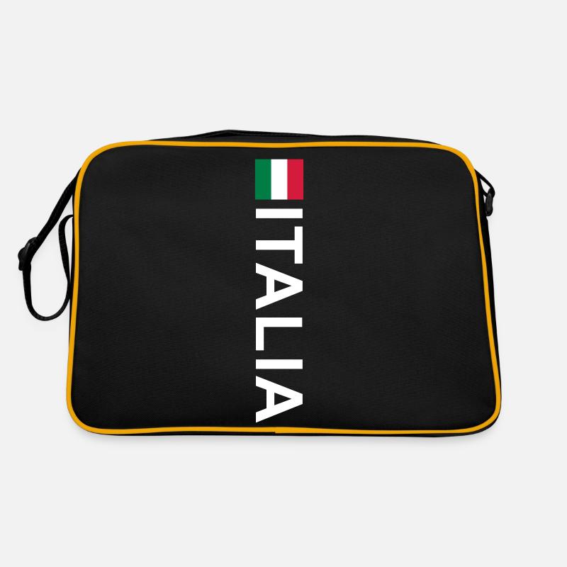 Strisce Italia tre Retro Tasche