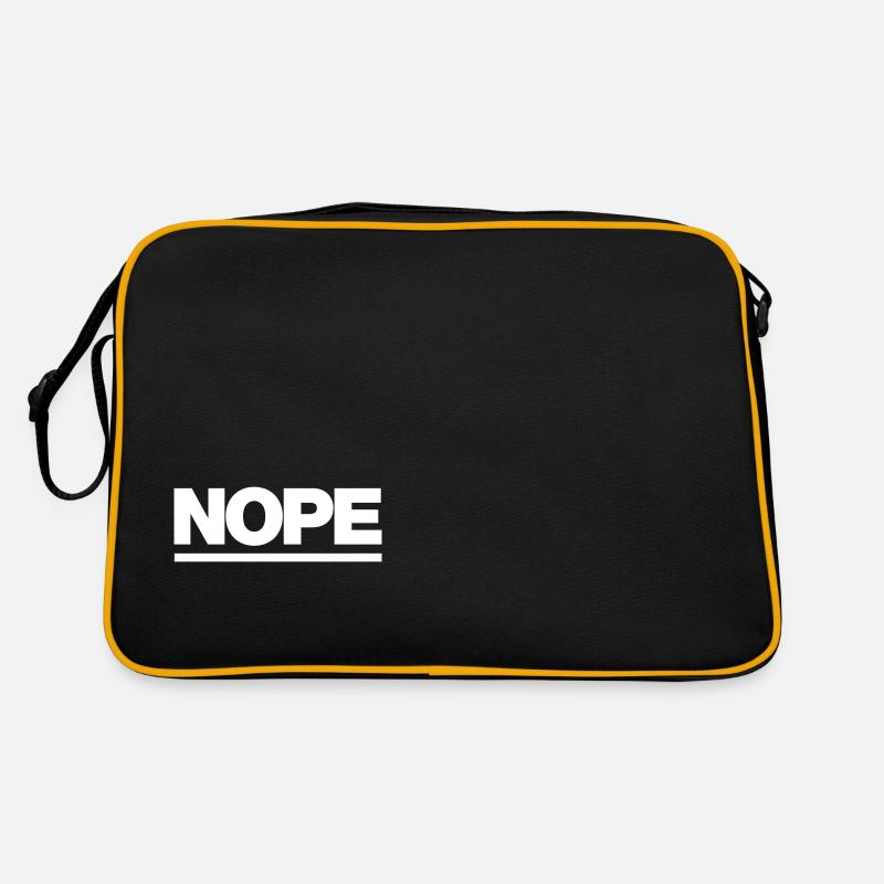NON - Sac Retro - noir/or