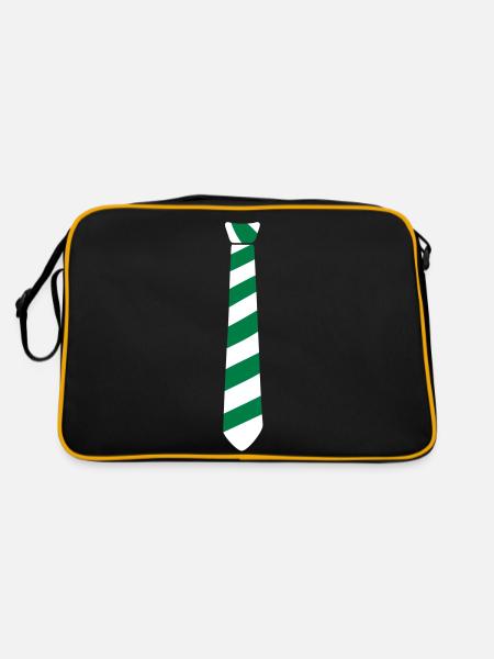 krawatte_7__f2 - Sac Retro - noir/or