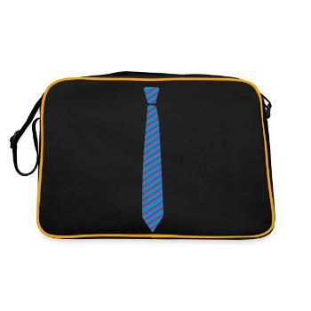 tie 2 - Retro Bag - black/gold - Back