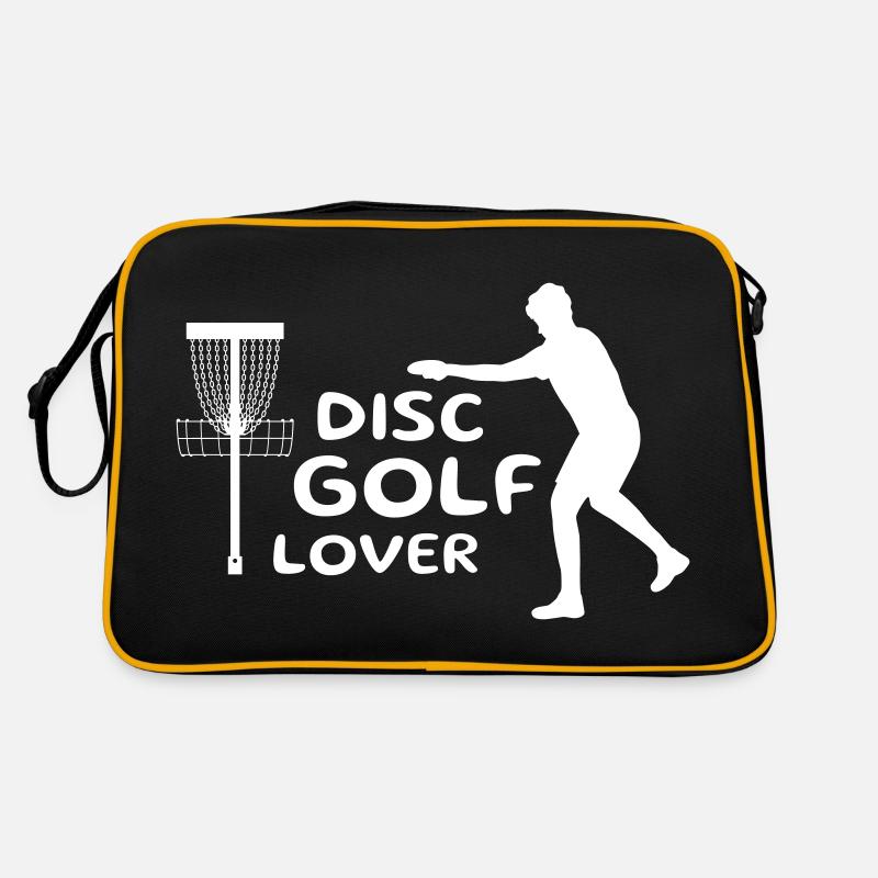 Disc Golf Lover Design Gift Retro Bag