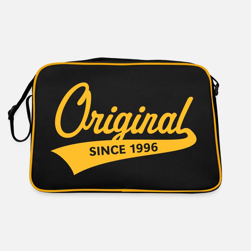 Original Depuis 1996 (année de naissance, anniversaire / B) Sac Retro