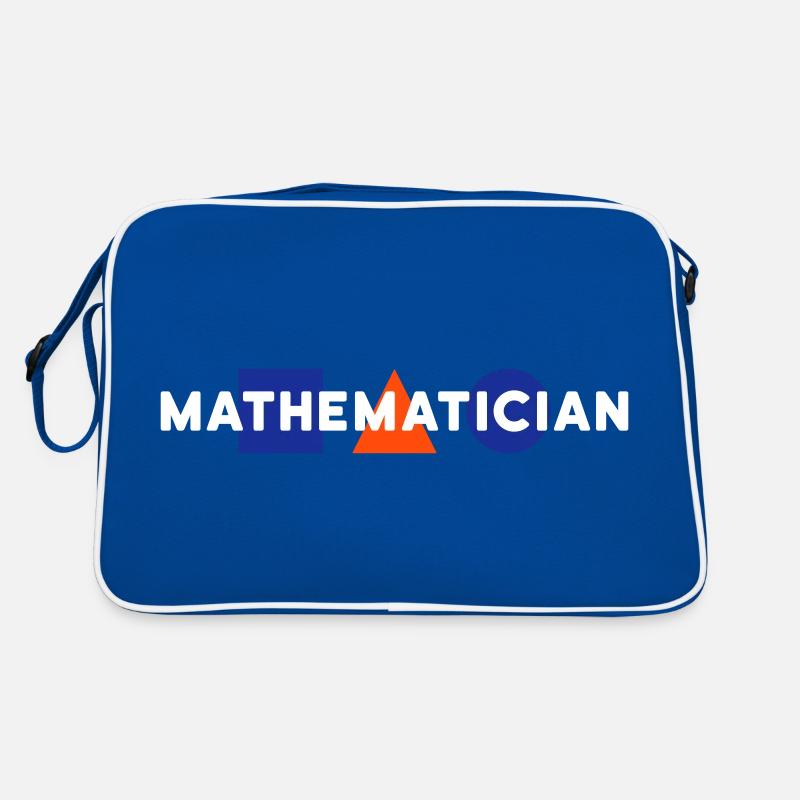 Mathematician (square, triangle, circle) Retro Bag