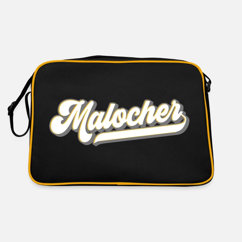 Malocher Arbeiter Worker | Farben änderbar Retro Tasche