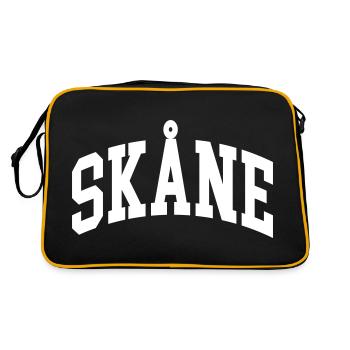 Scanie - Sac Retro - noir/or - Dos