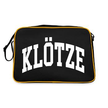 Logs - Retro Bag - black/gold - Back