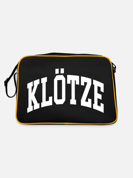 Logs - Retro Bag - black/gold - Back