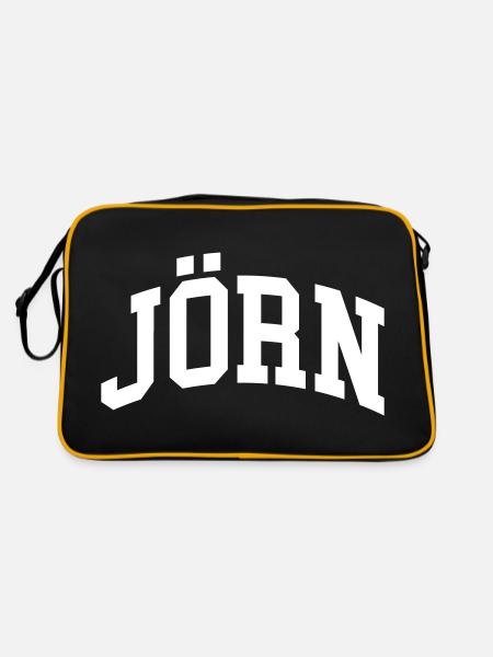 Scott - Retro Bag - black/gold - Back