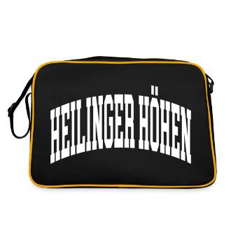Heilinger Heights - Retro Bag - black/gold - Back