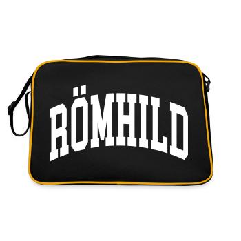 Römhild - Sac Retro - noir/or - Dos