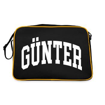 Scott - Retro Bag - black/gold - Back