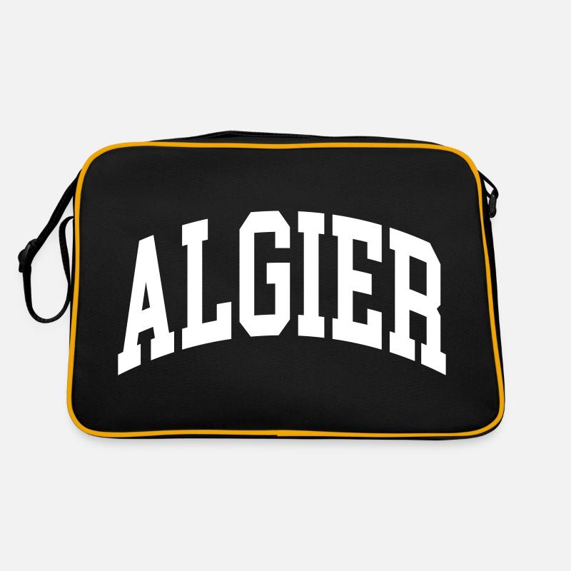 Alger - Sac Retro - noir/or