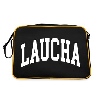 Laucha - Sac Retro - noir/or - Dos