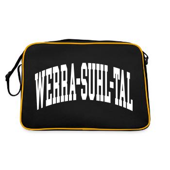 Vallée de Werra-Suhl - Sac Retro - noir/or - Dos