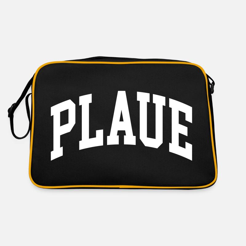 Plaue Retro Tasche