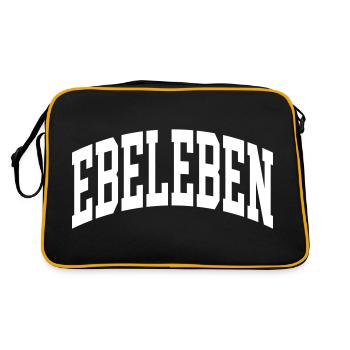 Ebeleben - Sac Retro - noir/or - Dos