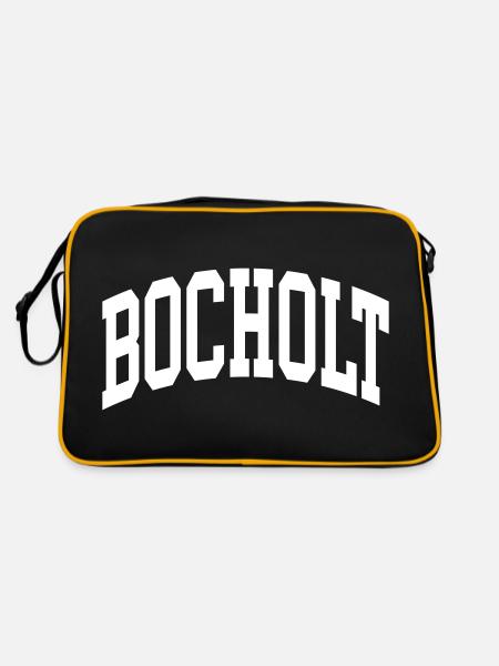 Bocholt - Sac Retro - noir/or - Dos