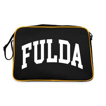 Fulda - Sac Retro - noir/or - Dos