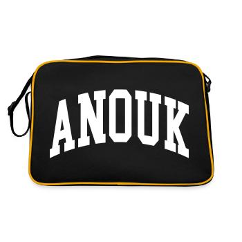 Anouk - Retro Bag - black/gold - Back