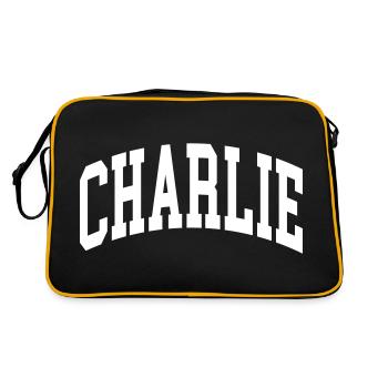Charlie - Sac Retro - noir/or - Dos