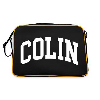 Colin - Sac Retro - noir/or - Dos