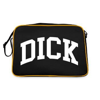 Thick - Retro Bag - black/gold - Back
