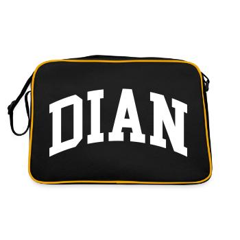 Dian - Sac Retro - noir/or - Dos