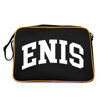 Edwards - Retro Bag - black/gold - Back