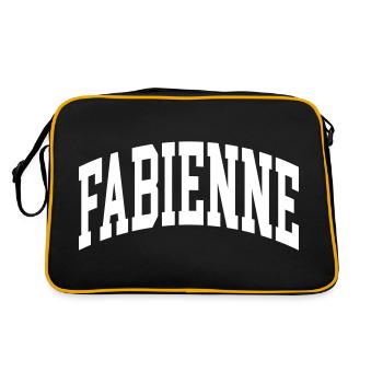 Fabienne - Sac Retro - noir/or - Dos