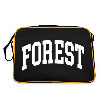 Forêt - Sac Retro - noir/or - Dos