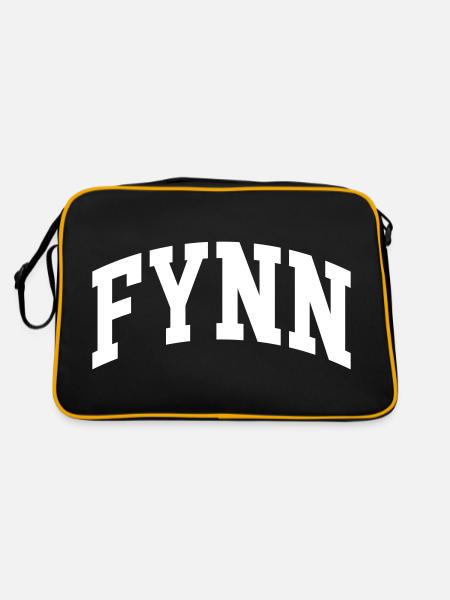 Fynn - Sac Retro - noir/or - Dos