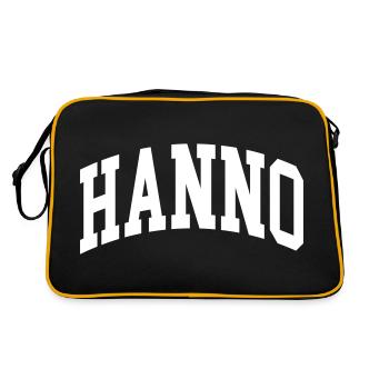 Hanno - Sac Retro - noir/or - Dos