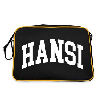 Scott - Retro Bag - black/gold - Back