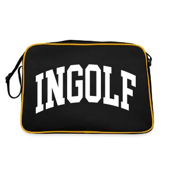 Scott - Retro Bag - black/gold - Back