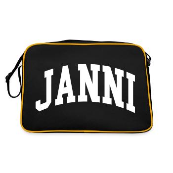 Par Janni - Sac Retro - noir/or - Dos