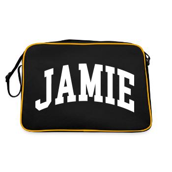 Jamie - Sac Retro - noir/or - Dos