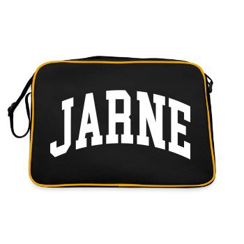 Par Jarne - Sac Retro - noir/or - Dos